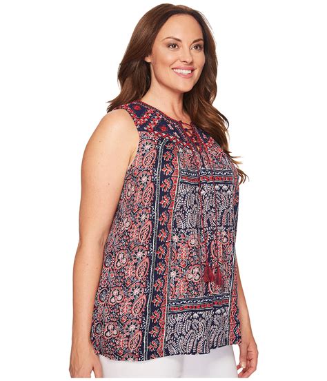 lucky brand tops plus size